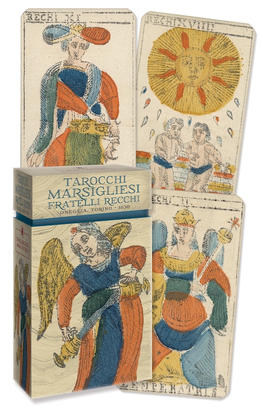 Front cover_Tarocchi Marsigliesi Fratelli Recchi: Oneglia, Torino 1830