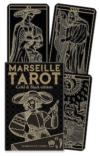Couverture_Marseille Tarot: Gold and Black Edition