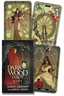 Front cover_Dark Wood Tarot Mini Deck