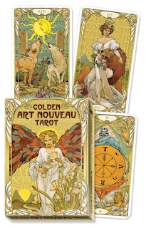 Front cover_Golden Art Nouveau Tarot Grand Trumps
