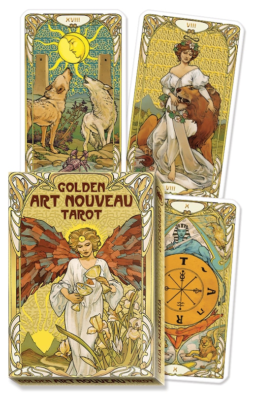 Front cover_Golden Art Nouveau Tarot Grand Trumps