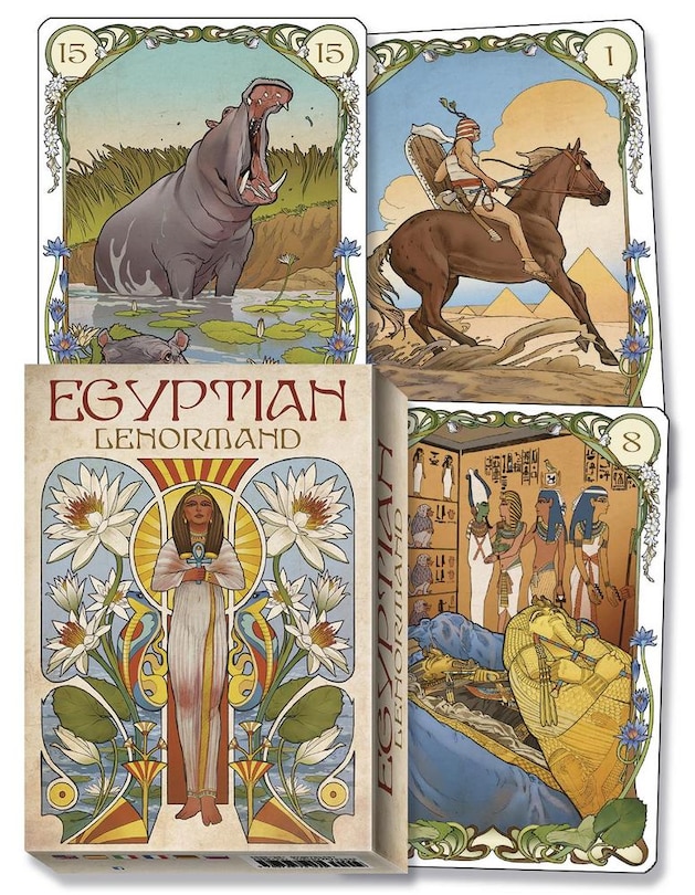 Front cover_Egyptian Lenormand Oracle