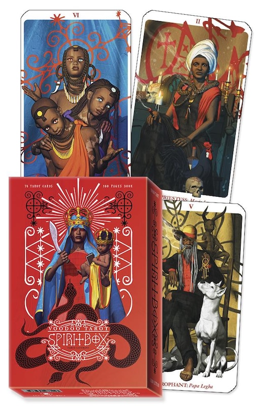 Couverture_Voodoo Tarot: Spirit Box Kit