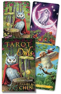 Front cover_Tarot of the Owls Mini Deck