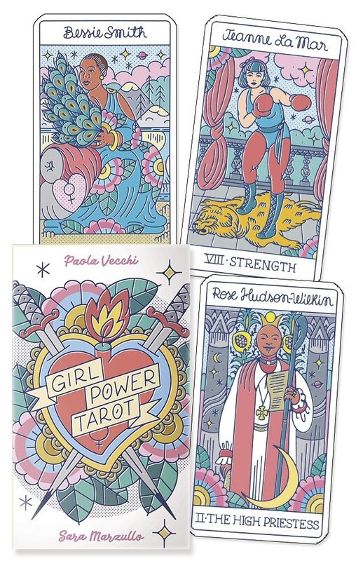 Front cover_Girl Power Tarot