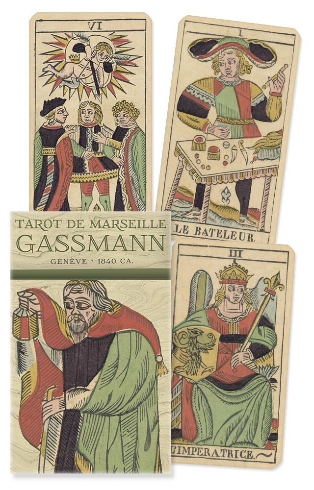 Tarot De Marseille: Gassmann: Anima Antiqua Book By Lo Scarabeo