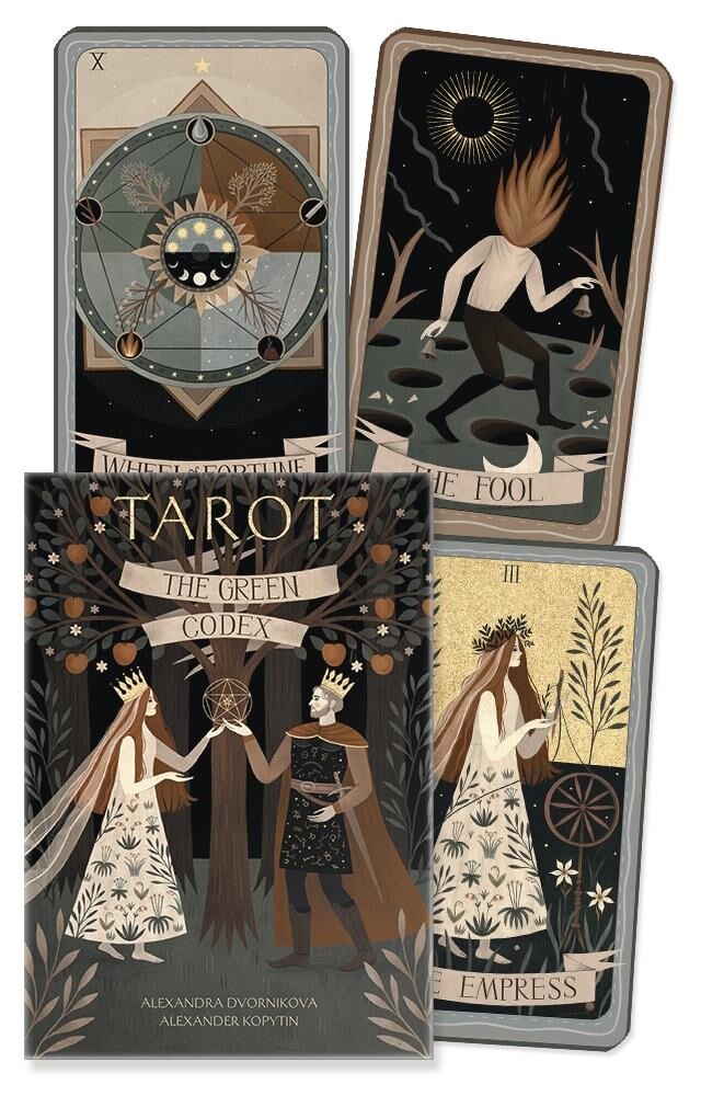 Green Codex Tarot Kit Book By Alexander Kopytin,alexandra