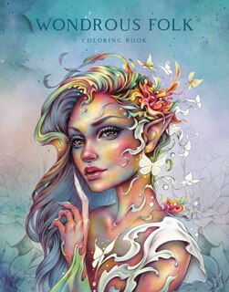Couverture_Wondrous Folk Coloring Book