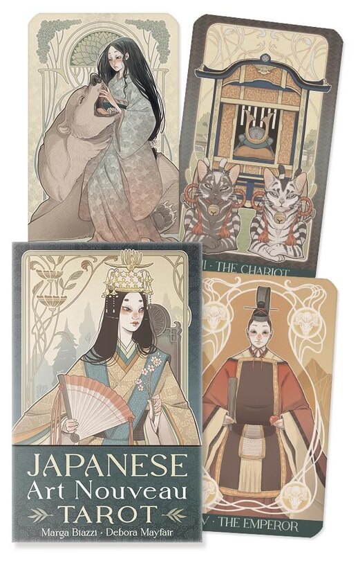 Front cover_Japanese Art Nouveau Tarot