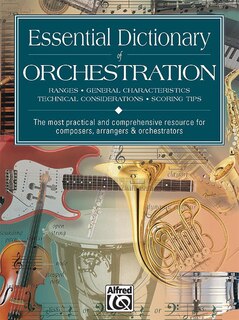 Front cover_Essential Dictionary of Orchestration