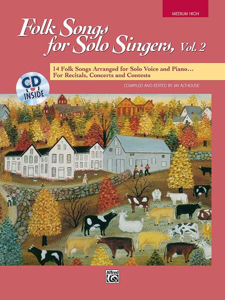 Couverture_Folk Songs for Solo Singers, Vol 2