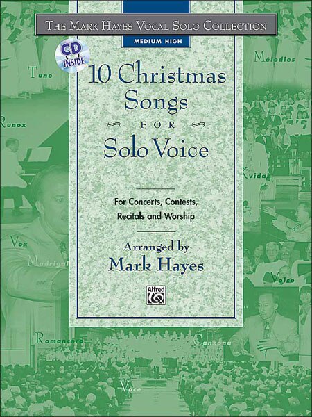 Front cover_The Mark Hayes Vocal Solo Collection - 10 Christmas Songs for Solo Voice