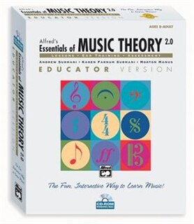 Front cover_Alfred's Essentials Of Music Theory Software, Version 2.0, Vol 1