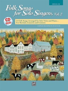 Couverture_Folk Songs for Solo Singers, Vol 2