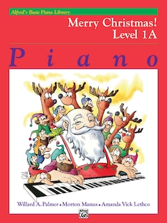 Front cover_Alfred's Basic Piano Library Merry Christmas!, Bk 1a