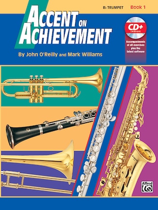 Accent on Achievement, Bk 1: B-flat Trumpet, Book and Online Audio/Software