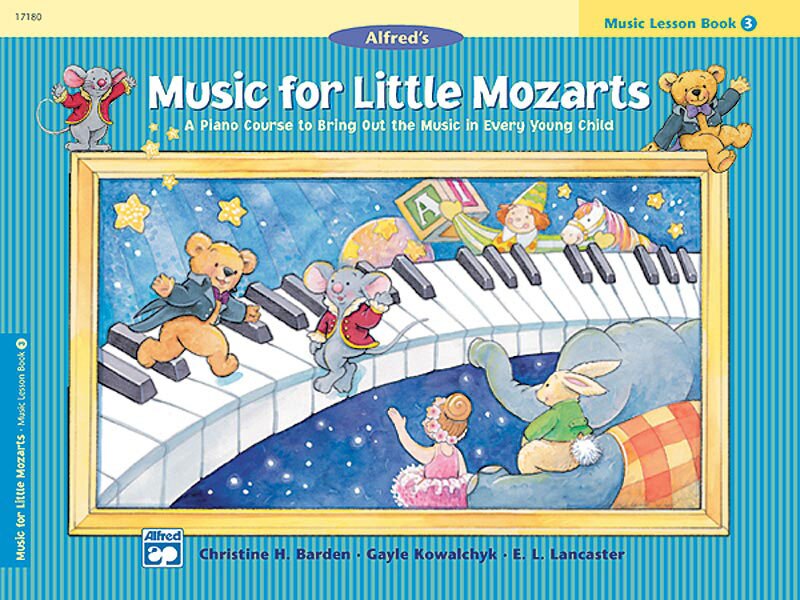 Music For Little Mozarts Music Lesson Book, Bk 3: A Piano Course To Bring Out The Music In Every Young Child