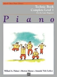 Front cover_Alfred's Basic Piano Library Technic Complete, Bk 1