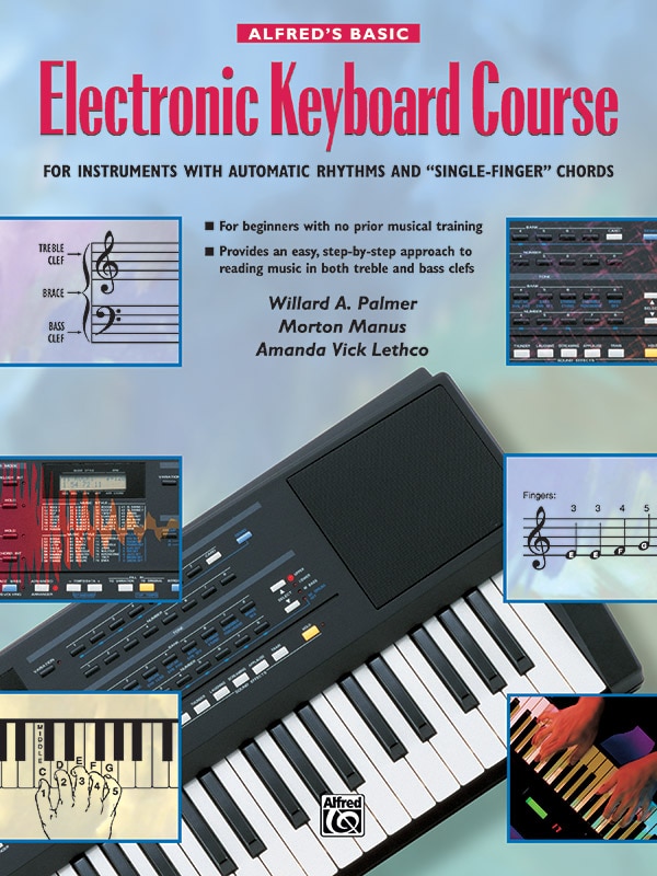 Front cover_Alfred's Basic Electronic Keyboard Course