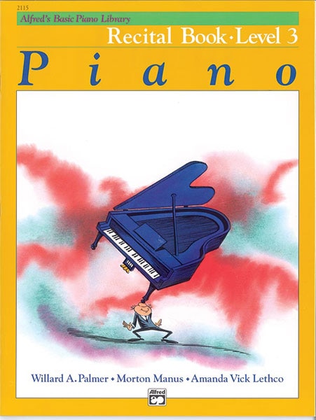 Front cover_Alfred's Basic Piano Library Recital Book, Bk 3