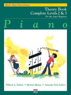 Front cover_Alfred's Basic Piano Library Theory Complete, Bk 2 And 3