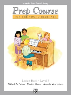 Couverture_Alfred's Basic Piano Prep Course Lesson Book, Bk F