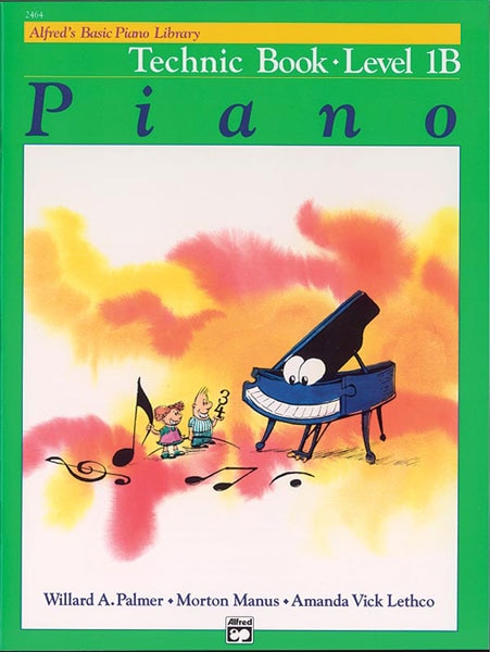 Front cover_Alfred's Basic Piano Library Technic, Bk 1b
