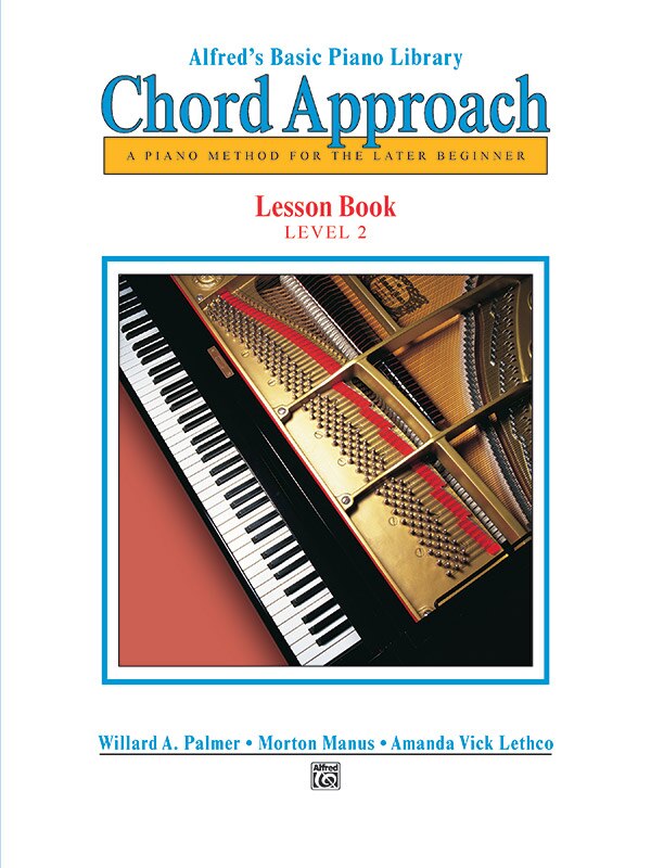 Front cover_Alfred's Basic Piano Chord Approach Lesson Book, Bk 2