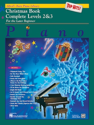 Alfred's Basic Piano Library Top Hits! Christmas Complete, Bk 2 And 3: For The Later Beginner