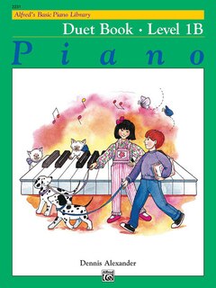 Couverture_Alfred's Basic Piano Library Duet Book, Bk 1b