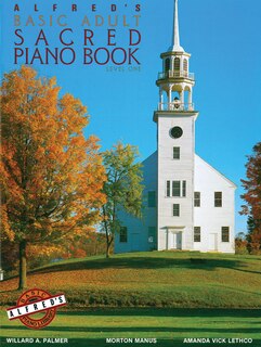 Front cover_Alfred's Basic Adult Piano Course Sacred Book, Bk 1