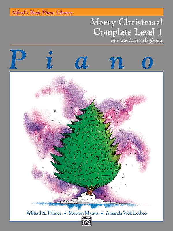 Couverture_Alfred's Basic Piano Library Merry Christmas! Complete, Bk 1