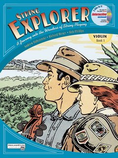 String Explorer, Bk 1: Violin, Book and Online Audio/Software