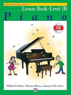 Front cover_Alfred's Basic Piano Library Lesson Book, Bk 1b
