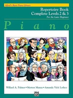 Front cover_Alfred's Basic Piano Library Repertoire Complete, Bk 2 And 3
