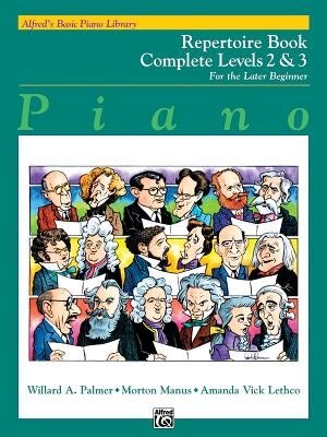 Front cover_Alfred's Basic Piano Library Repertoire Complete, Bk 2 And 3