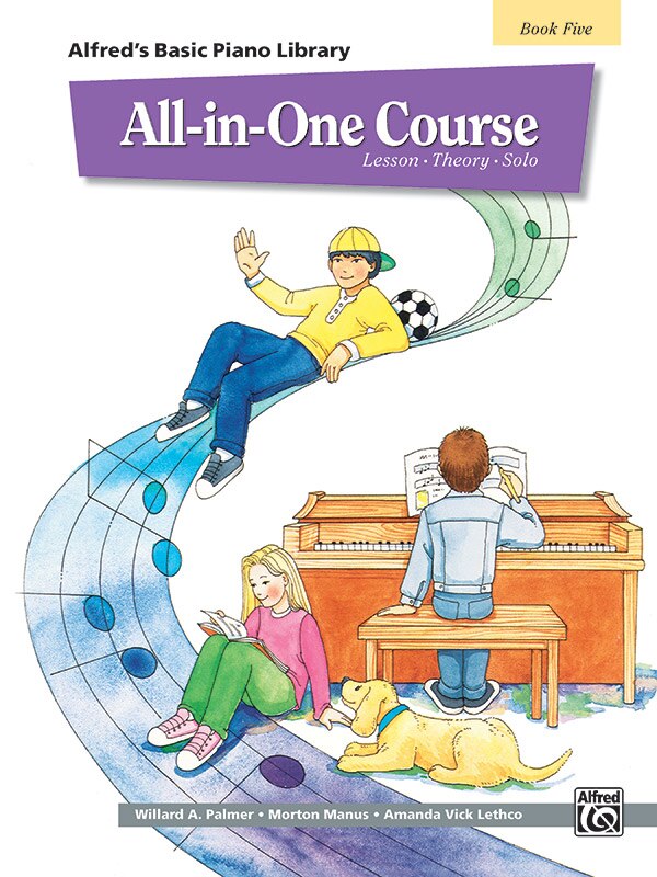 Front cover_Alfred's Basic All-in-one Course, Bk 5