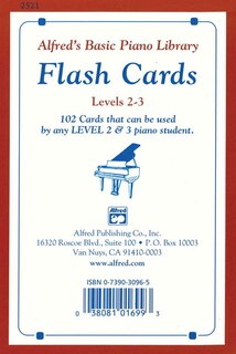 Couverture_Alfred's Basic Piano Library Flash Cards, Bk 2