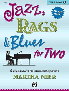 Front cover_Jazz, Rags And Blues For Two, Bk 2