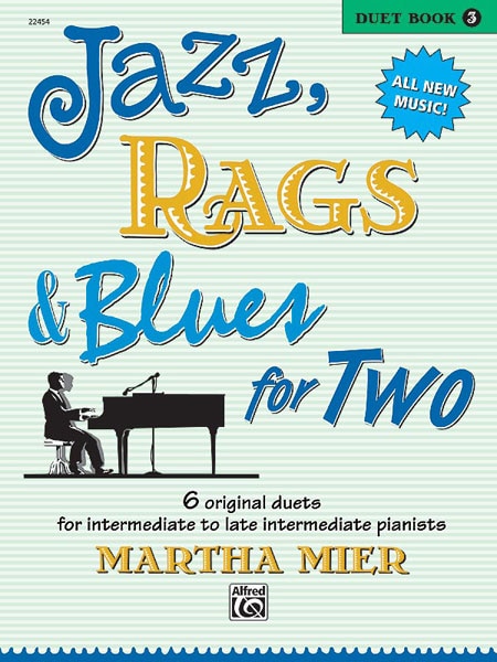 Front cover_Jazz, Rags And Blues For Two, Bk 3