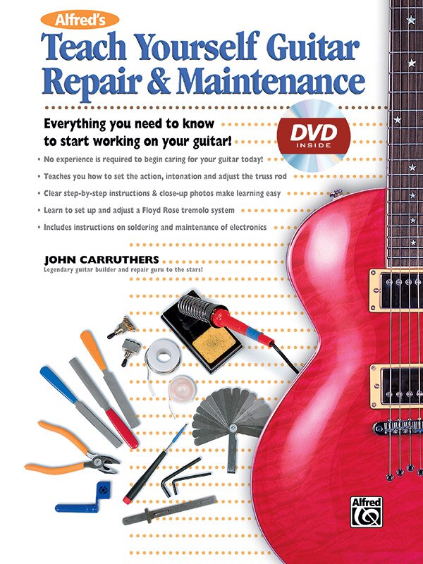 Couverture_Alfred's Teach Yourself Guitar Repair