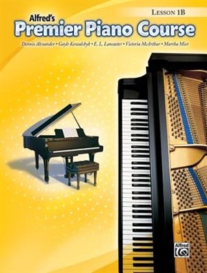 Front cover_Premier Piano Course Lesson Book, Bk 1b