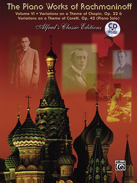 Couverture_The Piano Works of Rachmaninoff, Vol 6