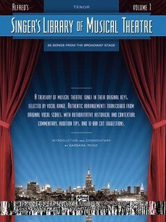 Couverture_Singer's Library Of Musical Theatre - Vol. 1