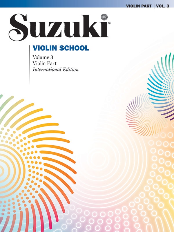 Front cover_Suzuki Violin School, Vol 3