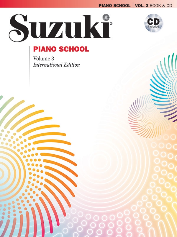 Front cover_Suzuki Piano School, Vol 3