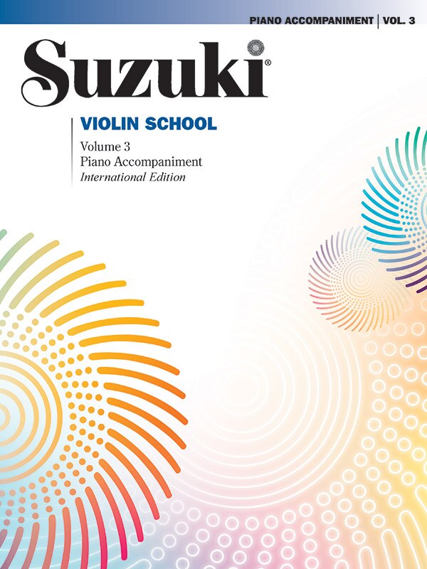 Suzuki Violin School, Vol 3: Piano Acc.