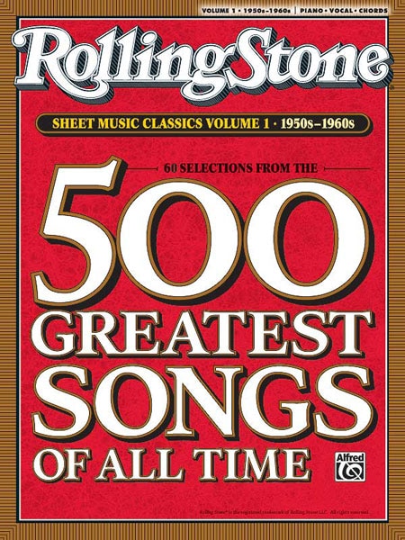 Rolling Stone Sheet Music Classics, Vol 1: 1950s-1960s