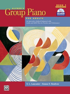 Front cover_Alfred's Group Piano for Adults Student Book, Bk 1
