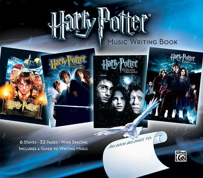 Couverture_Harry Potter Music Writing Book